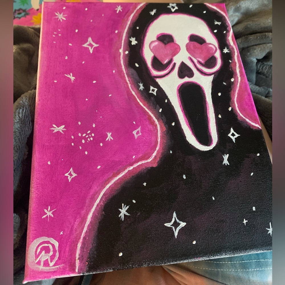 Painting on canvas, super cute !